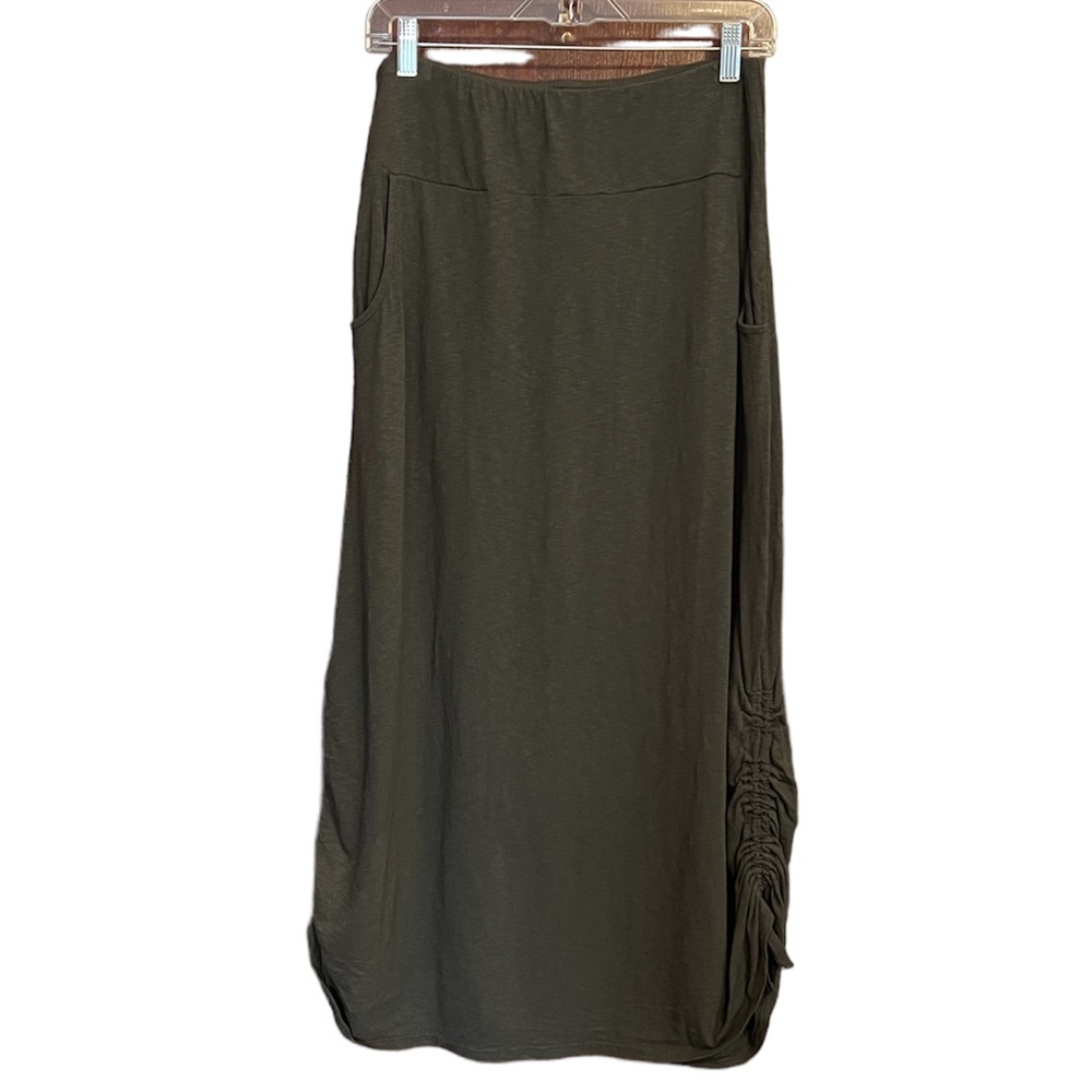 JJill rouched skirt size S